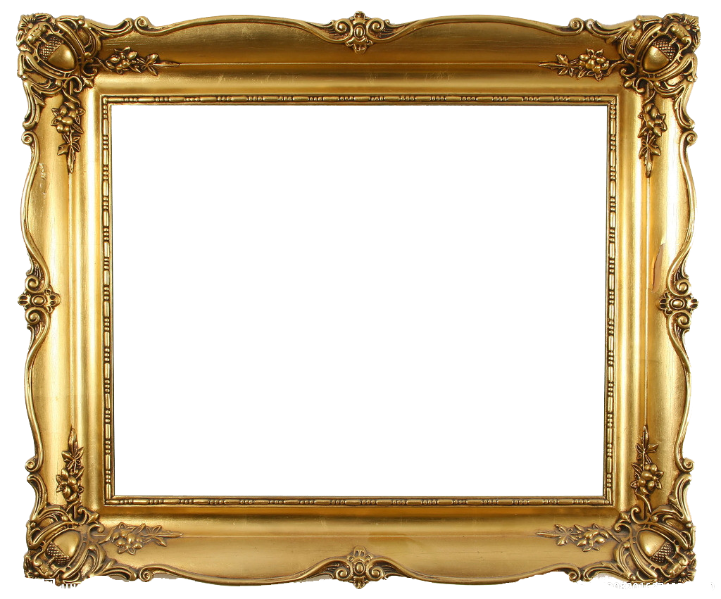 golden frame